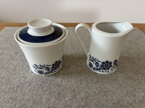 Zuckerdose und milchkännchen - zuckerdose,