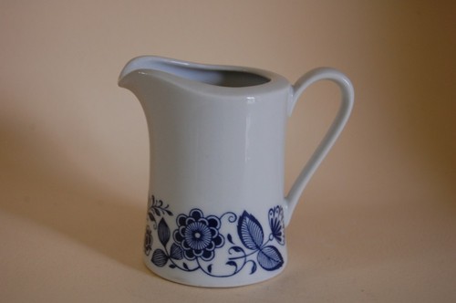 Milchkännchen blaue blume - milchkännchen,